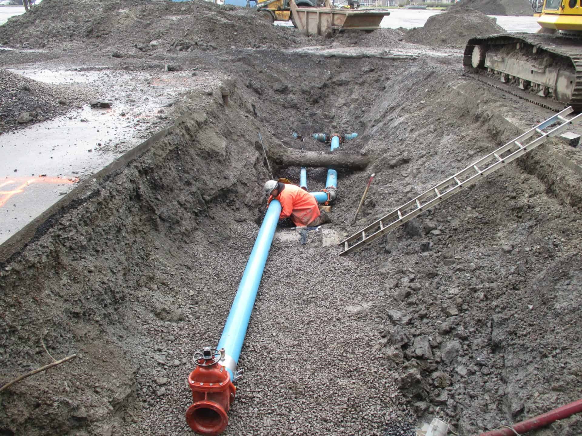 watermain construction services